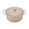 Le Creuset 7 1/4 Qt. Signature Round Dutch Oven W/Stainless Steel Knob - Meringue Dutch Ovens & Brasiers 2 Le Creuset 7 1/4 Qt. Signature Round Dutch Oven W/Stainless Steel Knob - Meringue Dutch Ovens & Brasiers