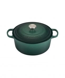 Le Creuset 7 1/4 Qt. Signature Round French Oven W/Stainless Steel Knob - Artichaut