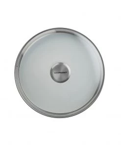 Le Creuset 8" Glass Lid W/Stainless Steel Knob Cookware Lids