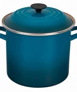 Stock & Multipots Le Creuset 8 Qt. Stockpot - Deep Teal