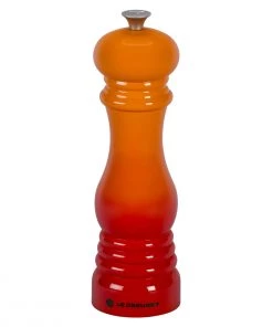 Salt & Pepper Mills Le Creuset 8" X 2 1/2" Pepper Mill - Flame