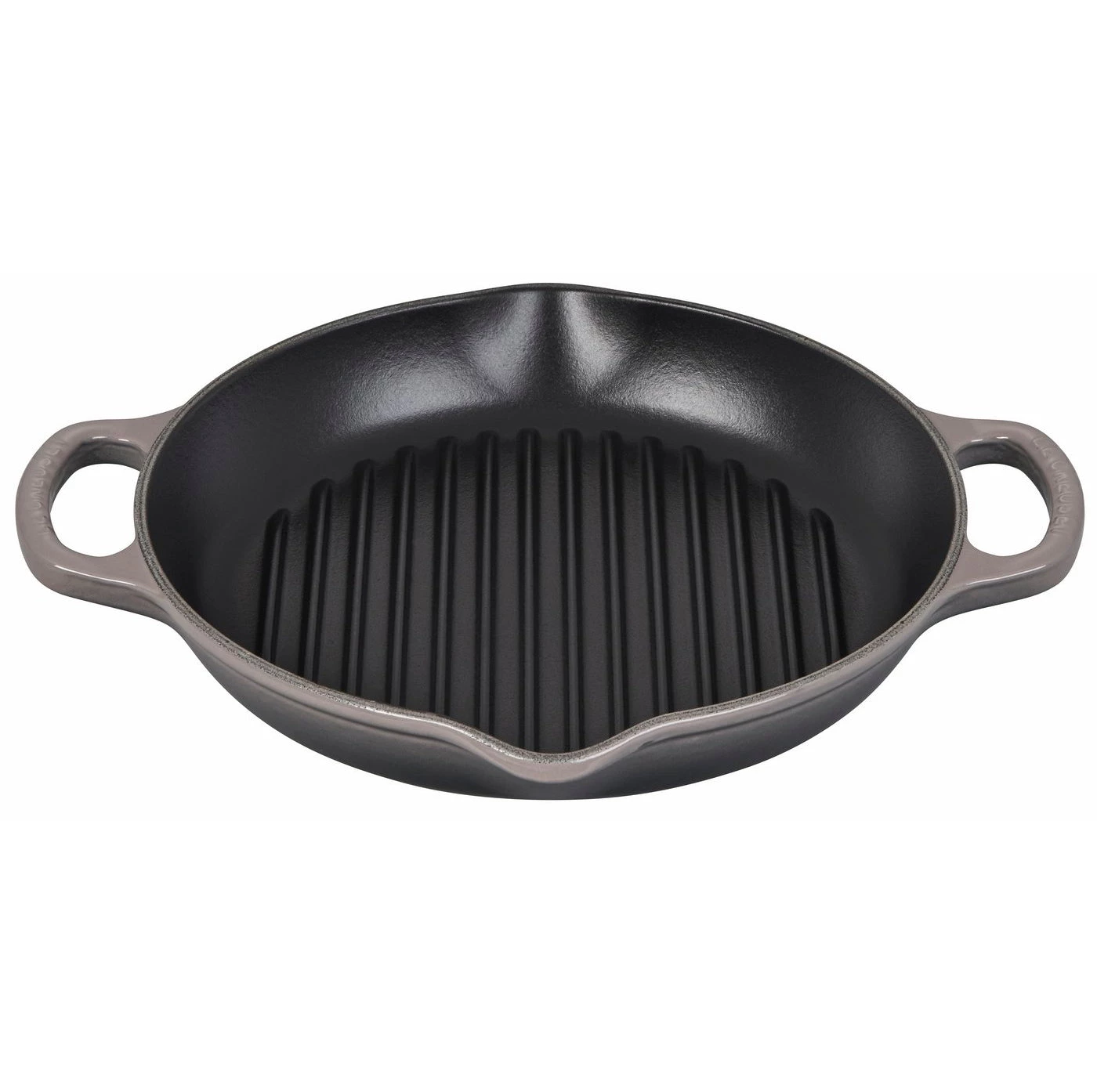 Grill Pans & Griddles Le Creuset 9.75" Signature Deep Round Grill Pan - Oyster 3 Grill Pans & Griddles Le Creuset 9.75" Signature Deep Round Grill Pan - Oyster