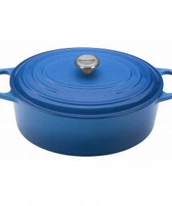 Dutch Ovens & Brasiers Le Creuset 9 1/2 Qt. Signature Oval French Oven W/Stainless Steel Knob - Marseille