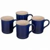 Le Creuset Set Of 4 - 14 Oz. Mugs - Indigo
