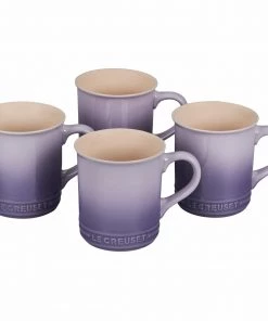 Le Creuset Set Of 4 - 14 Oz. Mugs - Provence Coffee Mugs & Teacups