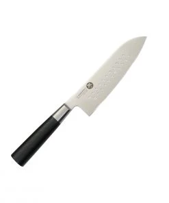 Messermeister Mu Micarta - 6 1/2" Santoku Dot Knife