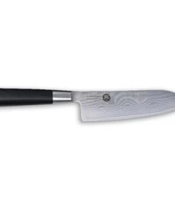 Messermeister Mu Micarta 6.1/2" Santoku Knife With Damascus Blade Santoku Knives