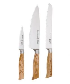 Knife Sets Messermeister Oliva Elite - 3 Pc. Trio Knife Set
