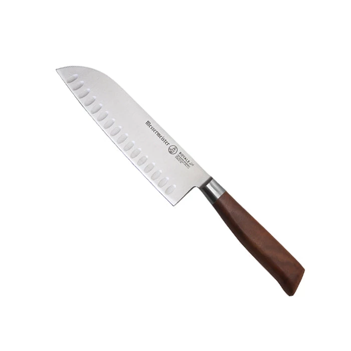 Santoku Knives Messermeister Royale Elite - 7" Kullenschliff Santoku Knife 3 Santoku Knives Messermeister Royale Elite - 7" Kullenschliff Santoku Knife