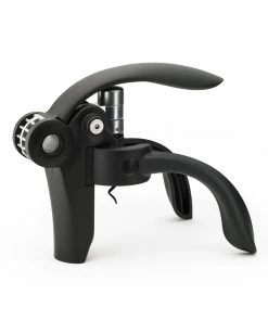 Bar Tools Peugeot Baltaz Dark Lever Corkscrew And Foil Cutter - Black - 14cm/5.5"