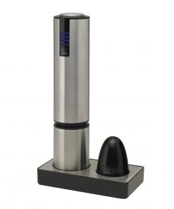 Bar Tools Peugeot Elis Touch Rechargeable Corkscrew And Foil Cutter - Stainless Steel - 27cm/10.6"