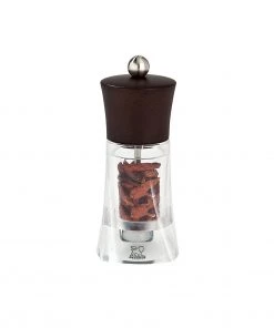Spice & Nut Tools Peugeot Oléron Chocolate Acrylic Chili Pepper Mill - 14cm/5.5"
