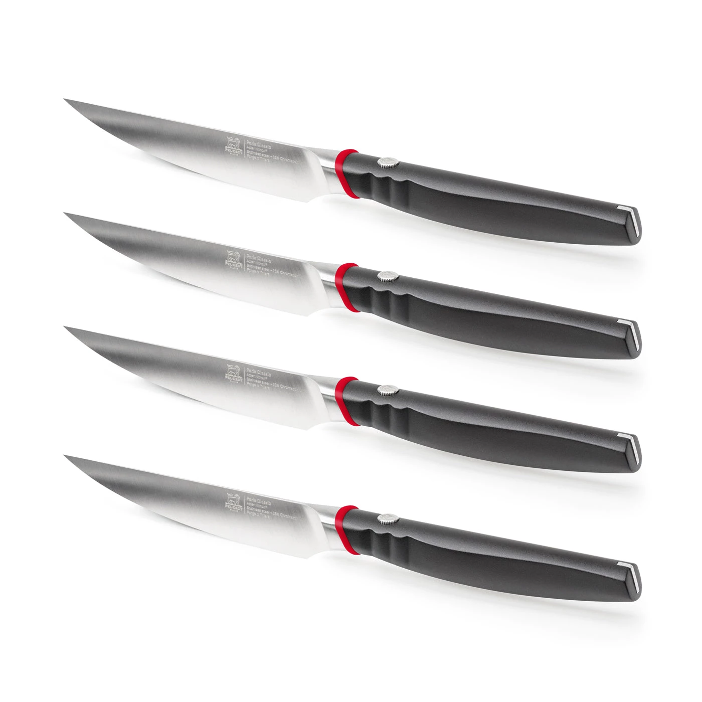 Peugeot Paris Classic 4.3" Steak Knives - Set Of 4 3 Peugeot Paris Classic 4.3" Steak Knives - Set Of 4