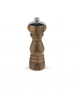 Peugeot Paris Icone Walnut Wood Salt Mill - 18cm/7" Salt & Pepper Mills