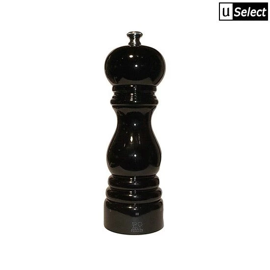 Peugeot Paris U'Select Black Lacquer Pepper Mill 18cm/7" 3 Peugeot Paris U'Select Black Lacquer Pepper Mill 18cm/7"