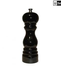 Peugeot Paris U'Select Black Lacquer Salt Mill 18cm/7" Salt & Pepper Mills