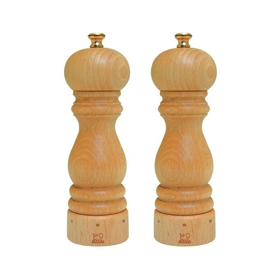Peugeot Paris U'Select Natural Pepper & Salt Set 18cm/7" 3 Peugeot Paris U'Select Natural Pepper & Salt Set 18cm/7"