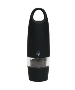 Salt & Pepper Mills Peugeot Zest Electric Black Soft Touch Pepper Mill 18cm/7"