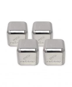 Rabbit Jumbo Chilling Stones - Set Of 4 Bar Tools