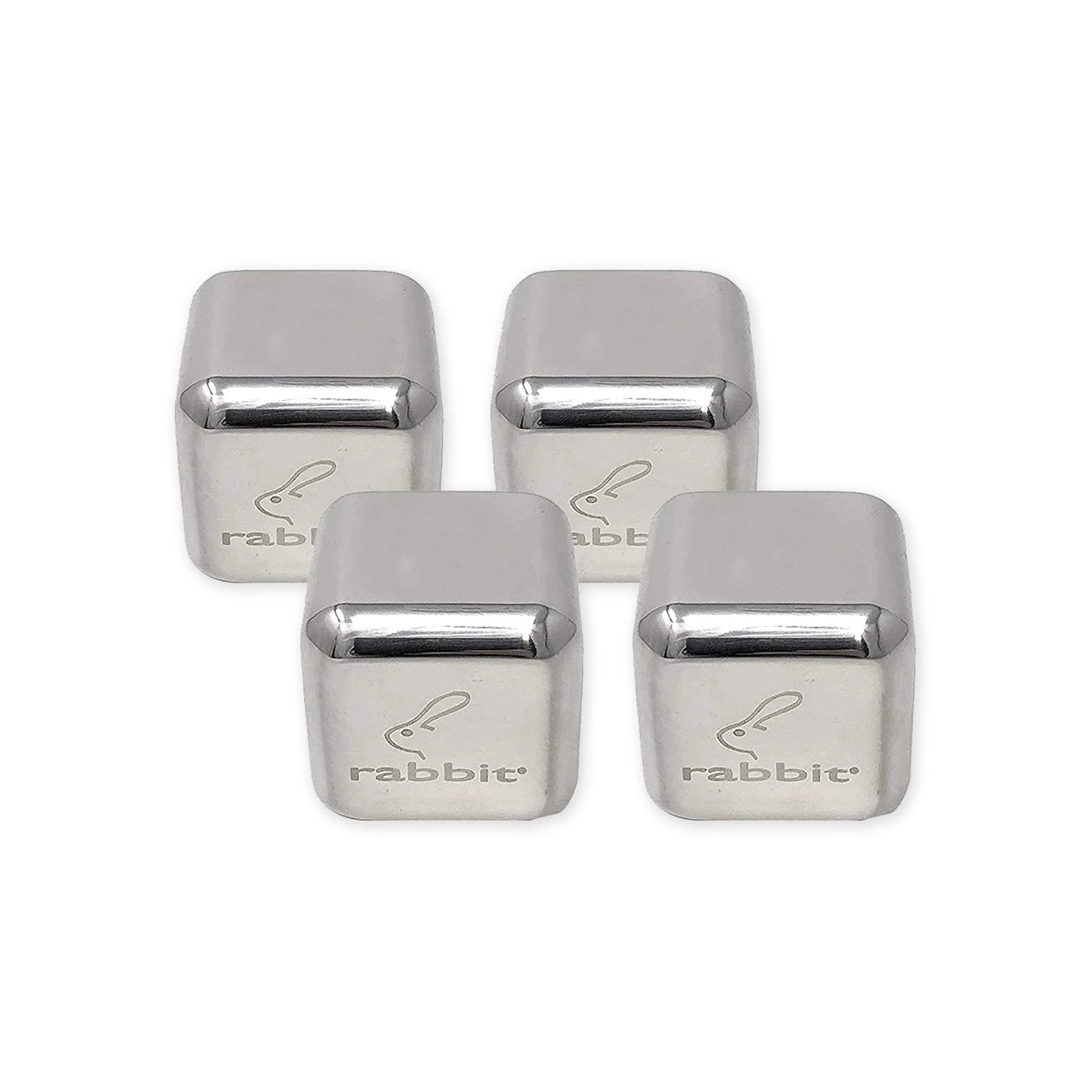 Rabbit Jumbo Chilling Stones - Set Of 4 Bar Tools 3 Rabbit Jumbo Chilling Stones - Set Of 4 Bar Tools