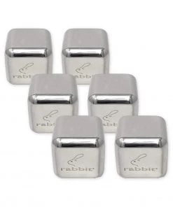 Rabbit Jumbo Chilling Stones - Set Of 6 Bar Tools