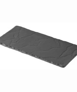 Revol Basalt Rectangular Tray - 9.75" X 4.75" X 0.25" - Slate