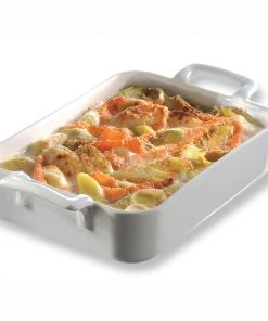 Revol Belle Cuisine Rectangular Roasting Dish 2.5L - White Roasters