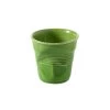 Revol Froisses - 2 3/4 Oz. Espresso Crumpled Tumbler - Lime Green