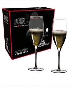 Riedel Sommeliers Value Set: Vintage Champagne Glasses - Set Of 2 Wine Glasses
