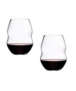 Riedel Swirl Red Wine Glasses - Set Of 2
