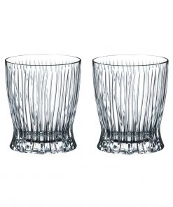 Riedel Tumbler Fire Whisky Glasses - Set Of 2 Cocktail Glasses