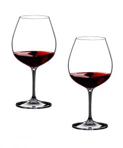 Riedel Vinum Pinot Noir/Burgundy Red Glasses - Set Of 2