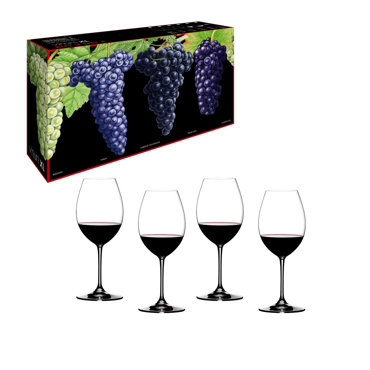 Riedel Vinum XL Syrah/Shiraz Pay 3 Get 4 Glasses 3 Riedel Vinum XL Syrah/Shiraz Pay 3 Get 4 Glasses