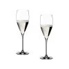 Wine Glasses Riedel Vinum XL Vintage Champagne Glasses - Set Of 2 2 Wine Glasses Riedel Vinum XL Vintage Champagne Glasses - Set Of 2