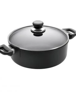 Saucepans & Sauciers Scanpan Classic - 3 3/4 Qt Covered Low Sauce Pot