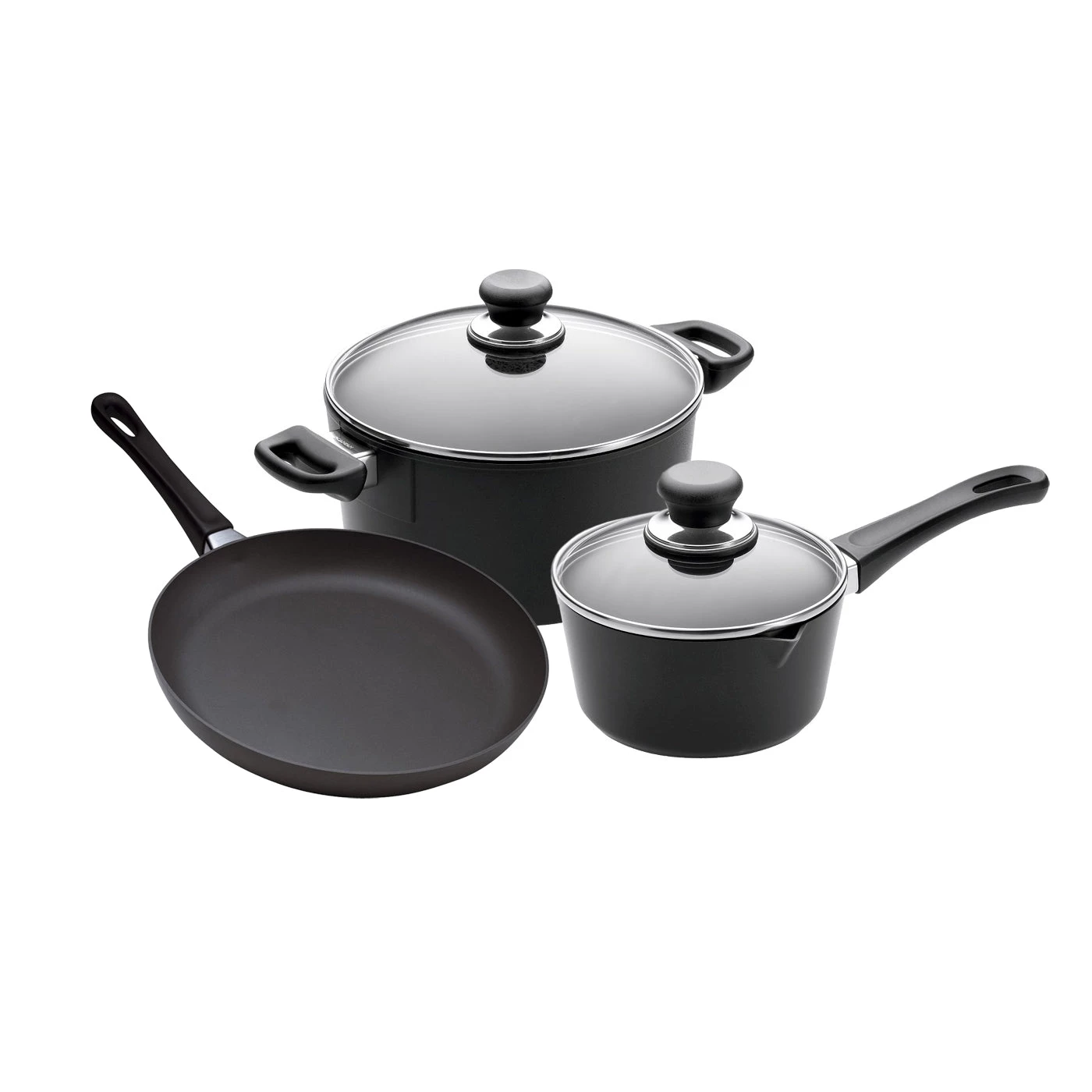 Cookware Sets Scanpan Classic - 5 Pc. Cookware Set 3 Cookware Sets Scanpan Classic - 5 Pc. Cookware Set