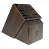 Shun 22-Slot Block - Walnut Knife Storage