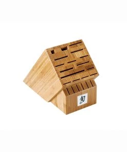 Shun 22-Slot Bamboo Block