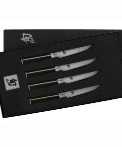 Shun Classic 4 Pc Steak Knife Boxed Set Steak Knives