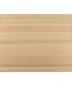 Shun Hinoki Cutting Board W/Juice Groove - Large - 20" X 14" X 1"