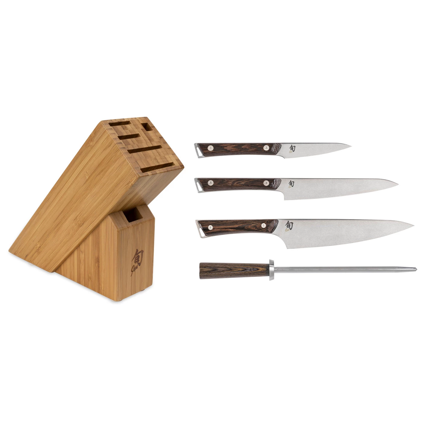 Knife Sets Shun Kanso 5 Pc Starter Block Set 3 Knife Sets Shun Kanso 5 Pc Starter Block Set
