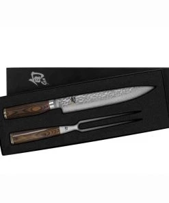 Shun Premier 2 Pc Carving Knife Boxed Set Knife Sets