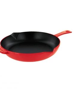 Staub 10" Fry Pan - Cherry Frypans & Skillets
