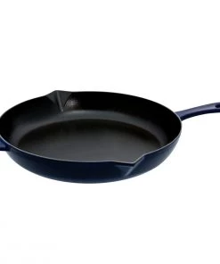 Staub 10" Fry Pan - Dark Blue Frypans & Skillets