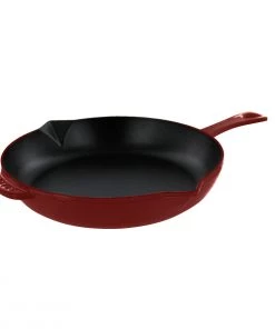 Frypans & Skillets Staub 10" Fry Pan - Grenadine