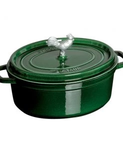 Dutch Ovens & Brasiers Staub Coq Au Vin Cocotte - 5.75Qt - Basil