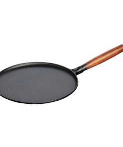 Breakfast Pans Staub Crepe Pan With Spreader And Spatula - 11" - Black Matte