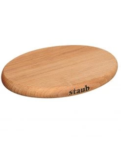 Staub Magnetic Wooden Trivet - Small - 6" Coasters & Trivets