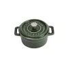 Ramekins & Souffles Staub Mini Round Cocotte - 0.25Qt - Basil