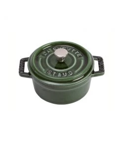 Ramekins & Souffles Staub Mini Round Cocotte - 0.25Qt - Basil